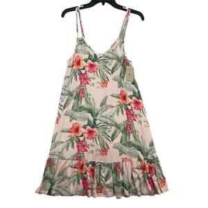 Tommy Bahama Womens Short Night Gown Small Floral Sleep Dress Sleepwear NEW
